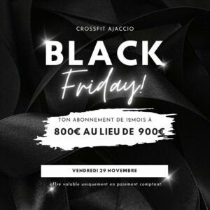 Black Friday offre abonnement